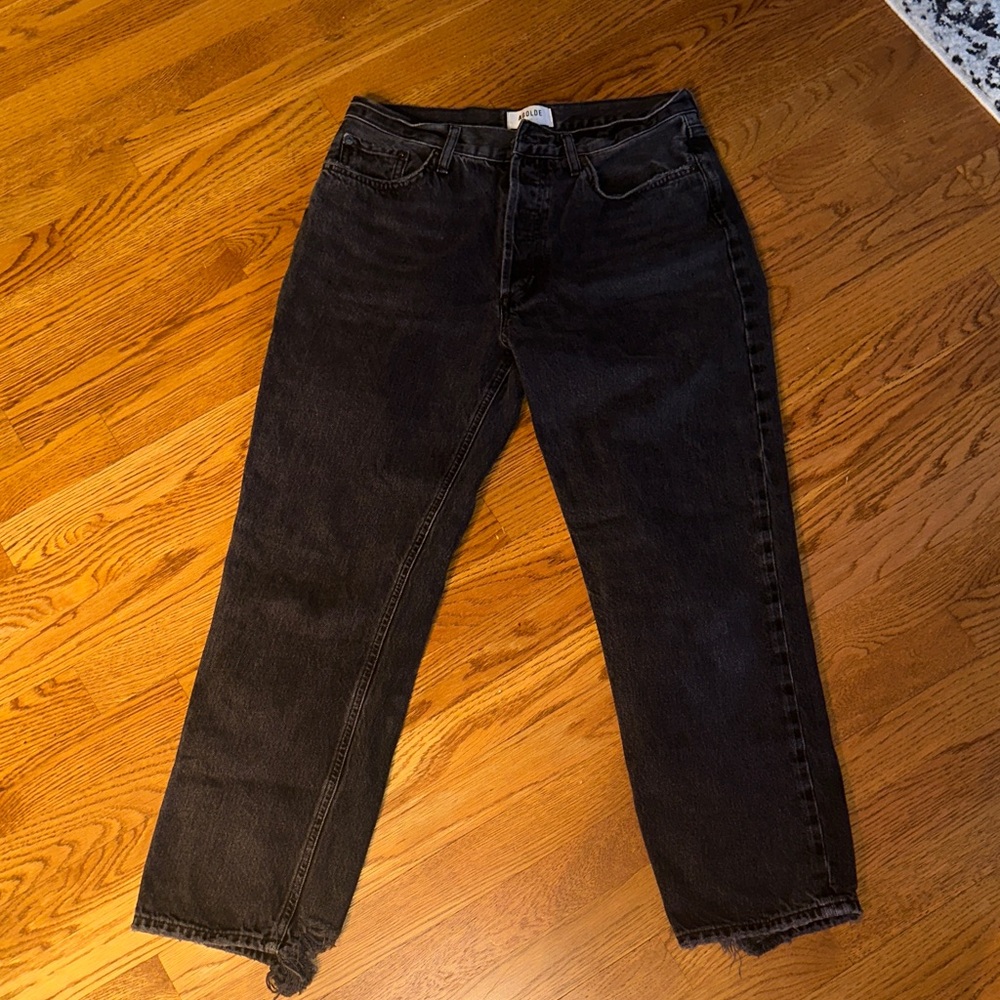 AGOLDE Lana black wash 28